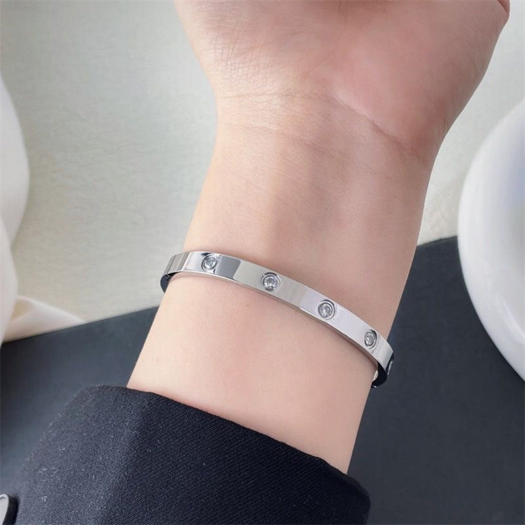 ETERNITY GLIEDERARMBAND MIT ZIRKONIA